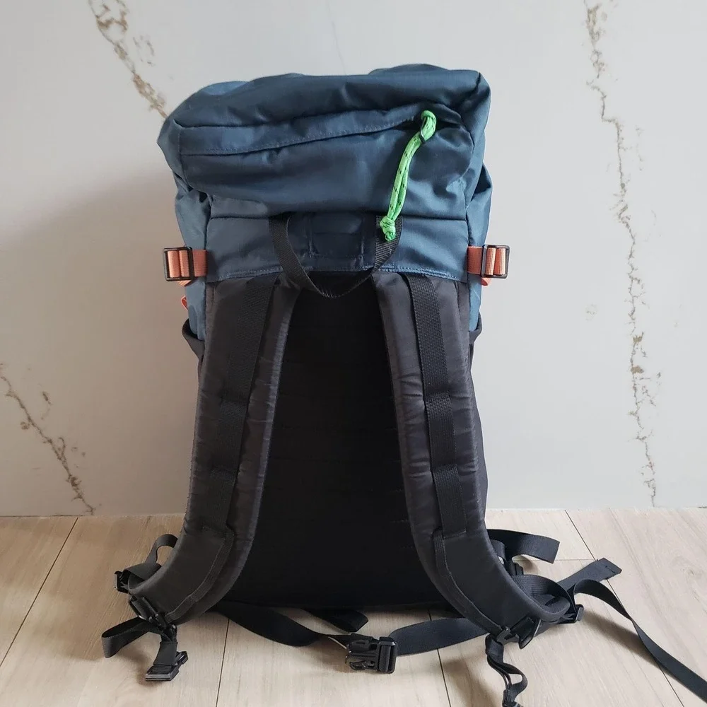 Topo Designs Backpack Multicolor Hiking Daypack One Size Men Nylon Padded Straps